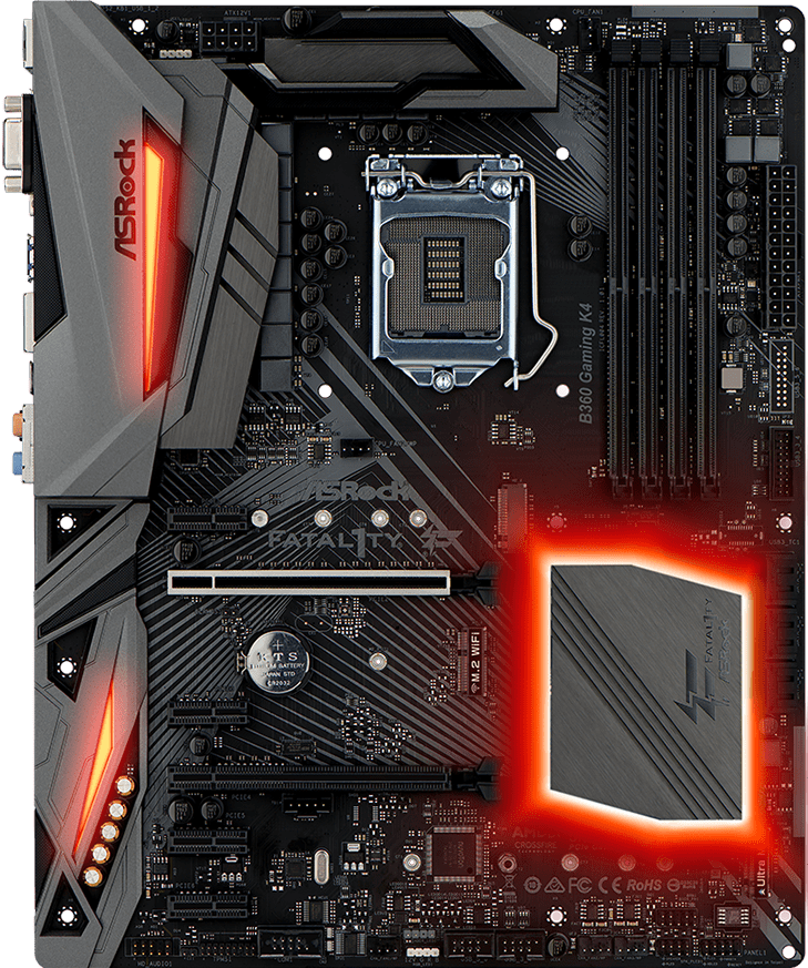 Asrock Fatal1ty B360 Gaming K4 - Motherboard Specifications On 